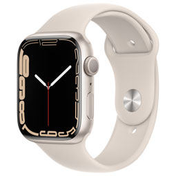 苹果手表系列7 -在各种各样的表带尺寸和颜色