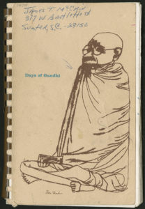 “甘地”的日子,1969日历反战联盟