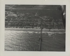鸟瞰默特尔海滩大约1940年，WPA照片收集，南卡罗来纳图书馆