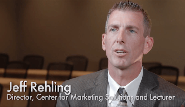 Jeff Rehling，营销解决方案中心主任