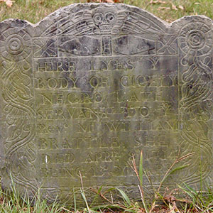 一个叫西塞莉的奴隶的墓碑