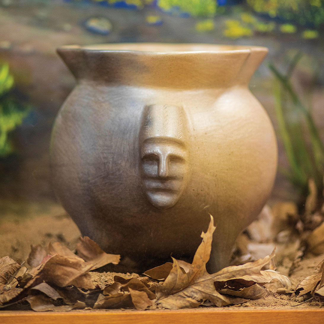 卡托巴部落的印第安陶器